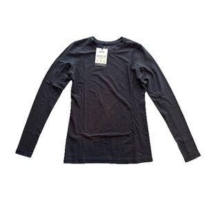 Duluth Trading Co Women's Buck Naked Base Layer Top Size Small Long Sleeve Shirt